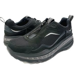 🆕️ UGG Shoes Zip Mesh Platform Black Sneakers CA805